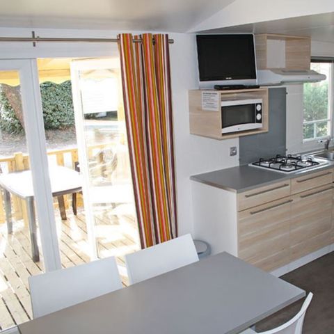 Mobile home 5 persons - 2 bedrooms AIR CONDITIONED SPACE