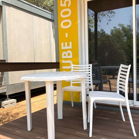 Bungalow 2 personen - Kubus