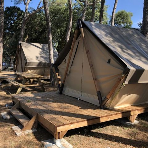 Tent 2 personen - Safari zonder sanitair