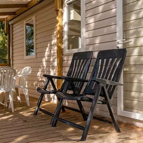 MOBILHOME 6 personas - Confort | 3 Dormitorios | 6 Pers | Terraza elevada | Aire acondicionado