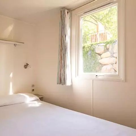 Mobilheim 6 personen - Comfort | 3 Schlafz. | 6 Pers. | Erhöhte Terrasse | Klimaanlage