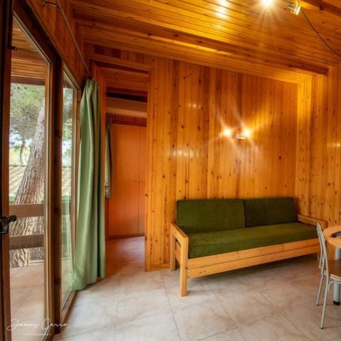 Chalet 4 personen - S150 - KLIMAANLAGE - TV - BETTWÄSCHE - ENDREINIGUNG