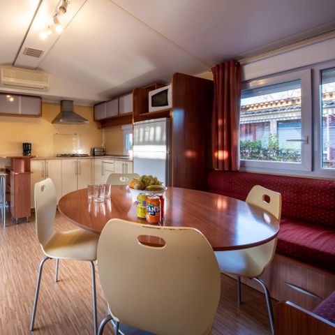 MOBILHOME 6 personas - 2 habitaciones, 4 adultos + 2 niños