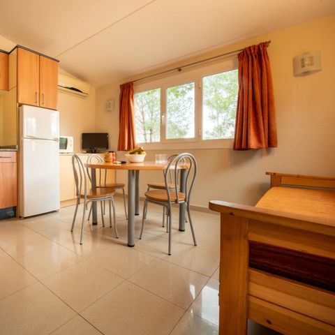 Bungalow 6 personen - S500 - KLIMAANLAGE - TV - BETTWÄSCHE - ENDREINIGUNG