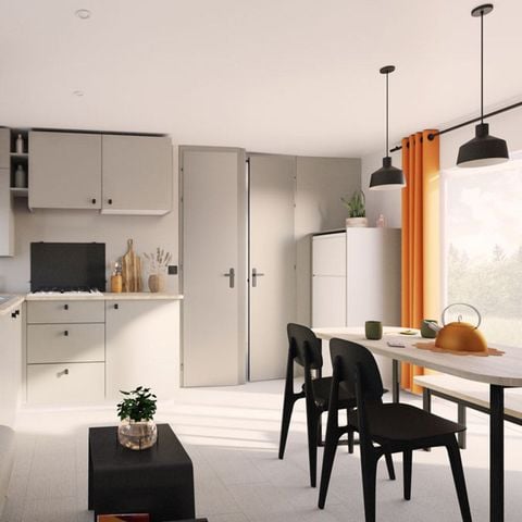 Stacaravan 8 personen - Stacaravan super cordelia 3 slaapkamers met halfoverdekt terras ( bouwjaar 2025)