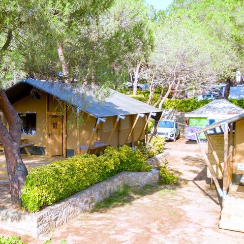 Glamping tent 5 persons - Safari Castell