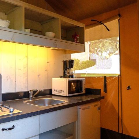 CANVAS BUNGALOW 4 people - Safari La Fosca