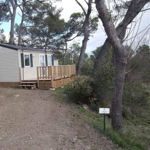 Mobilheim 4 Personen - Lodge 55 und Ohara 70 - Minerva/ Puivert/ Cupservies