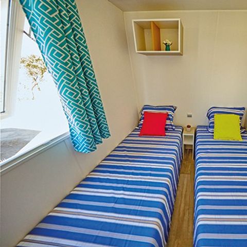 Mobilhome 6 personnes - Comfort | 3 Ch. | 6 Pers. | Terrasse surélevée | Clim.