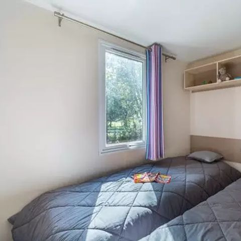 MOBILHOME 4 personas - Confort | 2 Dormitorios | 4 Pers. | Terraza individual | Aire acondicionado.