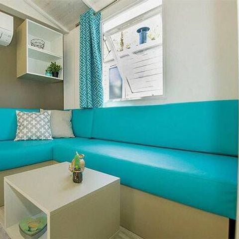 BUNGALOW 6 personas - Mobil-home | Confort | 3 Dormitorios | 6 Pers. | Terraza individual | Aire acondicionado.