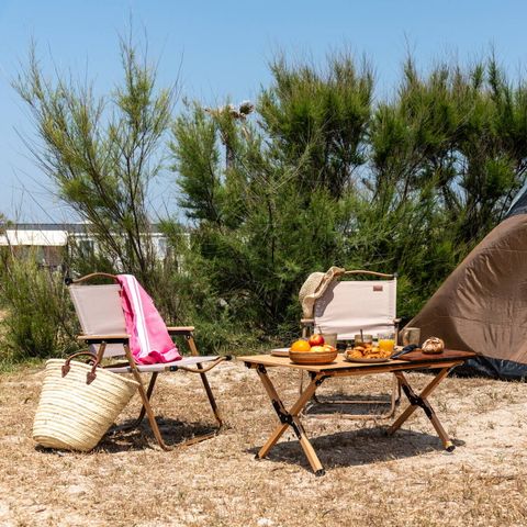 Pitch - Comfort | Tent | Vehicle under 7 metres | <100m² | Electricity | No water