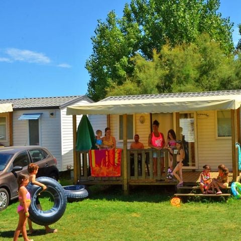 Mobilhome 6 personnes - 3 Chambres clim, TV