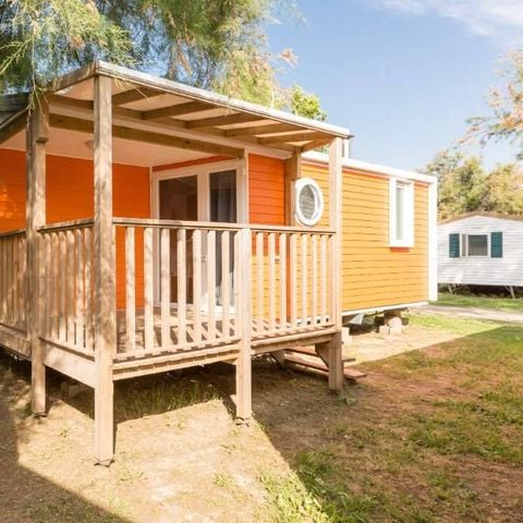 Mobilheim 4 Personen - 2 Zimmer 4 Personen klimatisiert tv