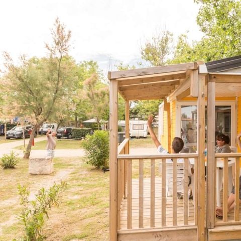 Mobilheim 4 Personen - 2 Zimmer 4 Personen klimatisiert tv