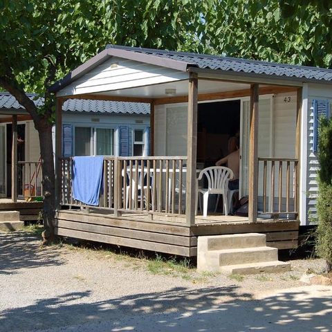 MOBILHOME 4 personnes - Mediterrani (arrivée en dimanche)