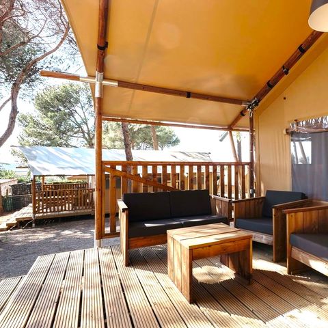 Safarizelt 5 Personen - GLAMPING TRAMUNTANA 2/5 Pers.