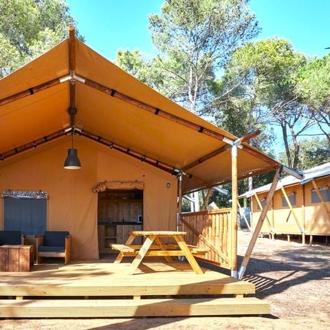 Safaritent 5 personen - GLAMPEN TRAMUNTANA 2/5 pers