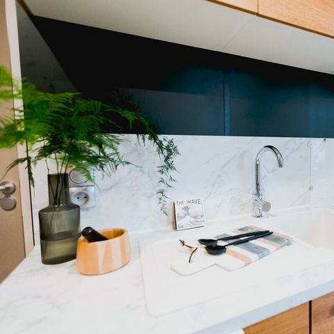 Stacaravan 6 personen - Stacaravan Garbí 3 slaapkamers 6 pers