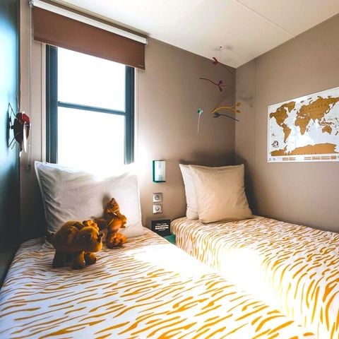 Stacaravan 4 personen - Stacaravan Garbí 2 slaapkamers 4 pers