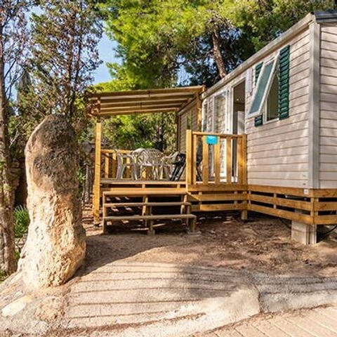 MOBILHOME 6 personas - Mobil-home | Confort | 3 Dormitorios | 6 Pers. | Terraza elevada | Aire acondicionado