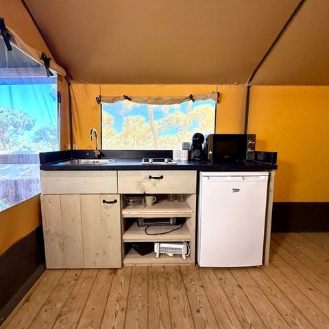 TIENDA DE LONA Y MADERA 2 personas - Tienda Montgrí