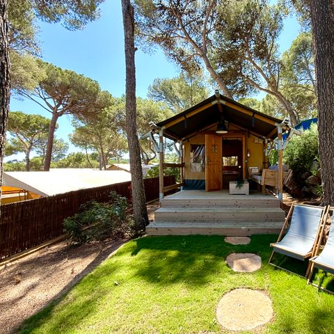 TENDA IN TELA E LEGNO 2 persone - Tenda Montgrí