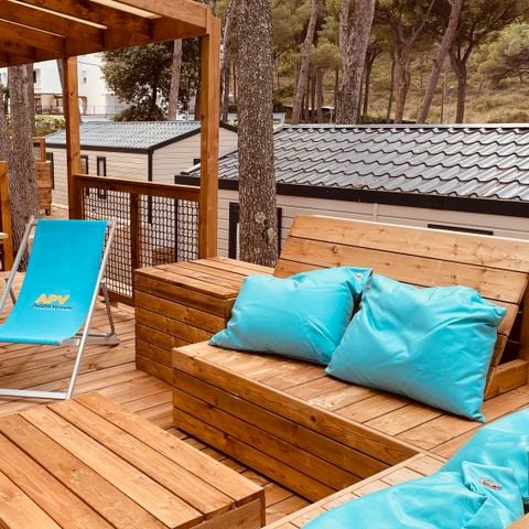 Mobilheim 4 Personen - Mobilheim Playa TV Clim - 2 Schlafzimmer - 4 Personen