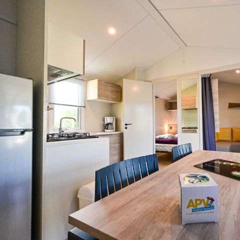 Mobilheim 4 Personen - Mobilheim Playa TV Clim - 2 Schlafzimmer - 4 Personen