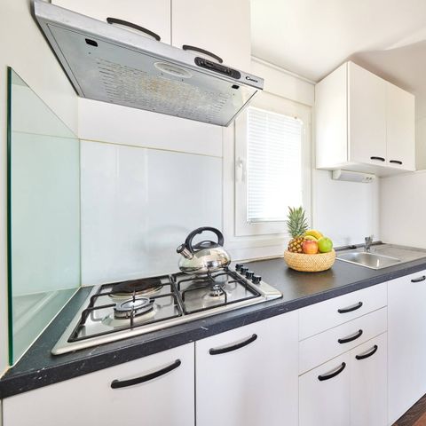 CASA MOBILE 6 persone - Comfort | 3 Camere da letto | 6 Persone | Terrazza rialzata | 2 bagni | Aria condizionata | TV