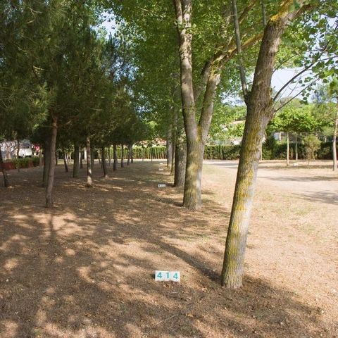 Stellplatz - Stellplatz Confort (70-75m²): Auto + Zelt/Wohnwagen oder Wohnmobil + Strom 10A + WIFI