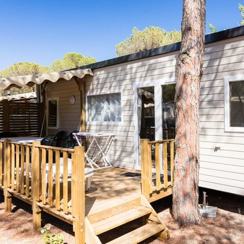 Mobile home 6 persons - Mobile-home | Comfort XL | 3 Bedrooms | 6 Pers. | Raised terrace | Air conditioning