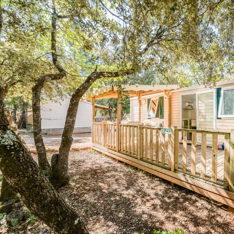 Mobilhome 6 personnes - Mobil-home | Classic XL | 2 Ch. | 4/6 Pers. | Terrasse surélevée | Clim.