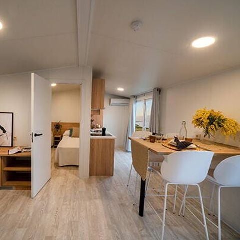 MOBILHOME 4 personnes - Mobil-home | Comfort | 2 Ch. | 4 Pers. | Terrasse surélevée | Clim.