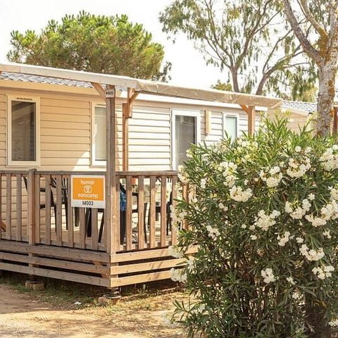 MOBILHOME 6 personas - Mobil-home | Premium | 3 Dormitorios | 6 Pers. | Terraza Salón | Aire-con.