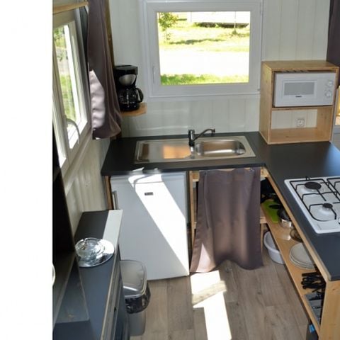 VAKANTIEHUIS 6 personen - LODGE ASIAN 2 kamers met airconditioning