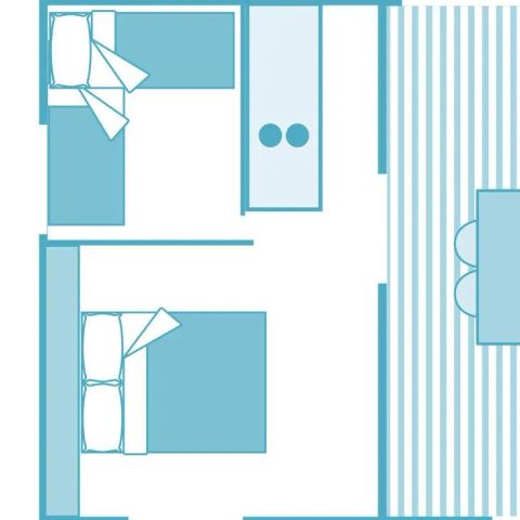 CHALET 5 personas - Ciela Cabane 2 habitaciones