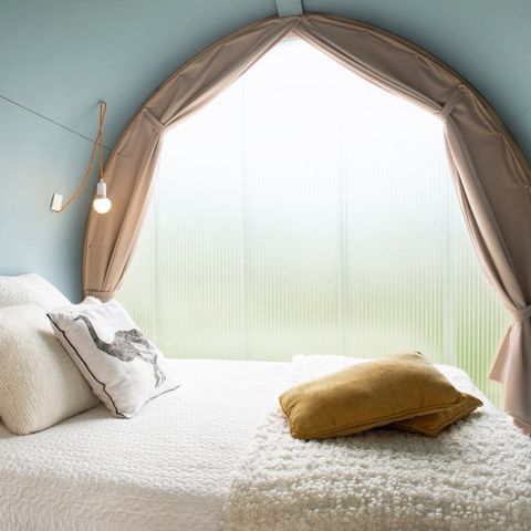 TIENDA DE LONA Y MADERA 4 personas - Tienda de campaña Ciela Coco Sweet 2 dormitorios