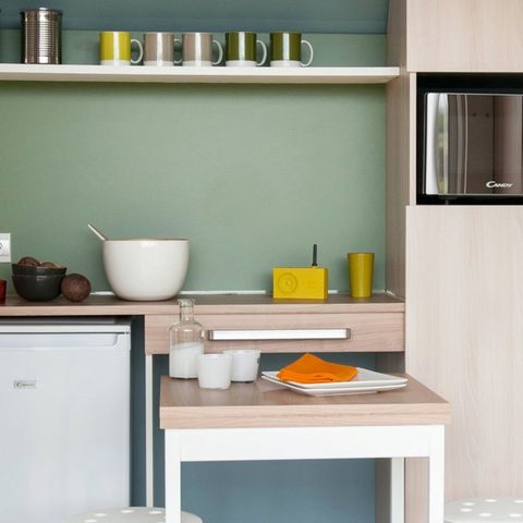 TENDA IN TELA E LEGNO 4 persone - Tenda Ciela Coco Sweet 2 camere da letto