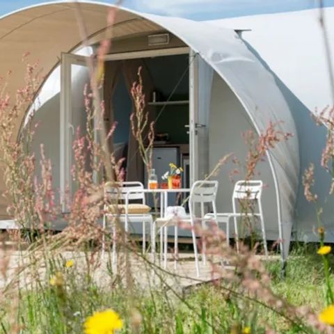 TENDA IN TELA E LEGNO 4 persone - Tenda Ciela Coco Sweet 2 camere da letto