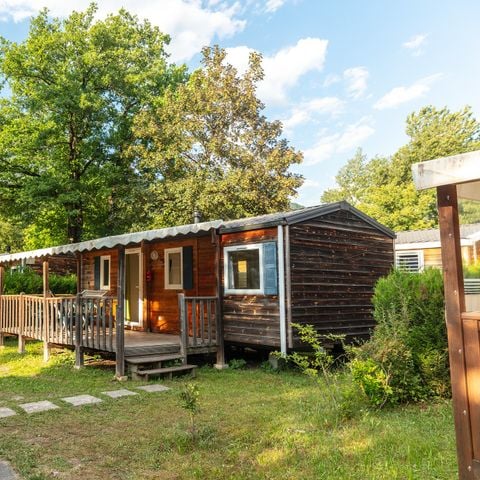 MOBILHOME 4 personnes - Standard 27m² - 2 chambres + TV + Terrasse