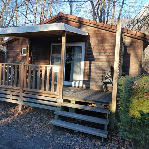 CHALET 4 people - Chalet Standard 40m² - 2 bedrooms + TV + Covered terrace - Air conditioning