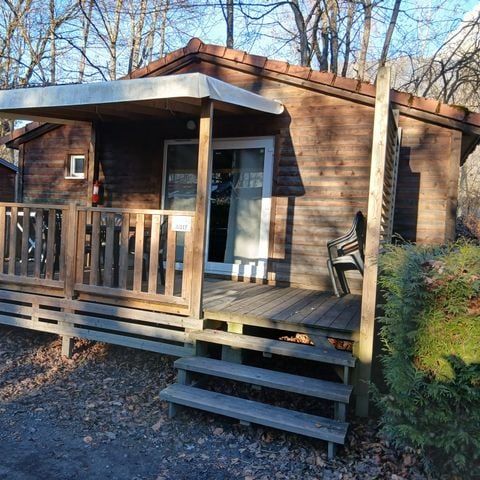 CHALET 4 personnes - Chalet Standard 40m² - 2 chambres + TV + Terrasse couverte - Clim