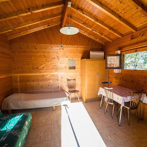Chalet 3 persons - (WITHOUT SANITARY FACILITIES)