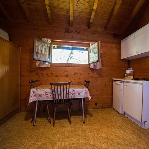 Chalet 3 persons - (WITHOUT SANITARY FACILITIES)