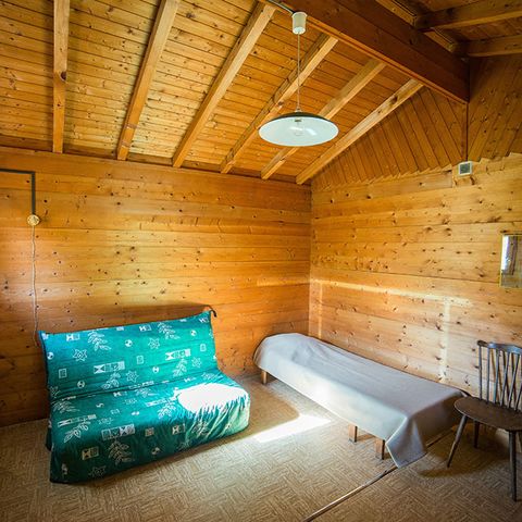 Chalet 3 persons - (WITHOUT SANITARY FACILITIES)