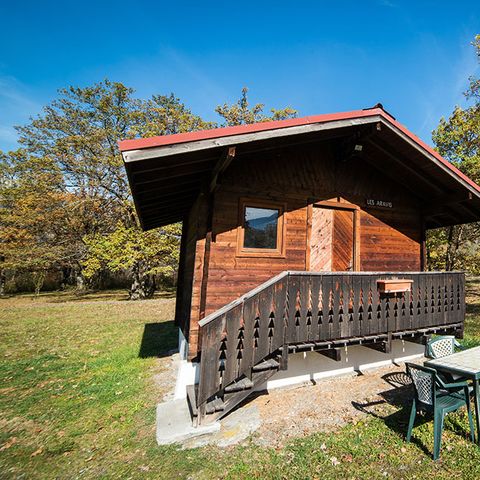 Chalet 3 persons - (WITHOUT SANITARY FACILITIES)