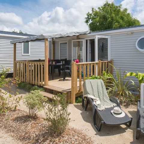 Stacaravan 6 personen - C- Caribische stacaravan - 2 slaapkamers