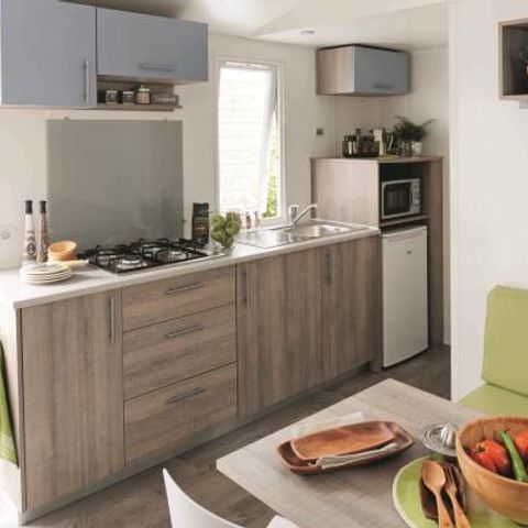 BUNGALOW 6 personnes - C- Mobil-home Caraïbes - 2 chambres