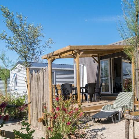 MOBILE HOME 6 people - C – Air-conditioned ‘Méditerranée’ mobile home – 3 bedrooms